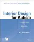 Image for Interior design for autism from adulthood to geriatrics