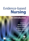 Image for Evidence-based nursing: an introduction