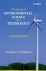 Image for Dictionary of environmental science and technology