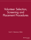 Image for Volunteer Selection, Screening and Placement Procedures
