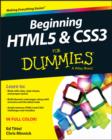 Image for Beginning HTML5 &amp; CSS3 for dummies