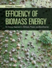 Image for Efficiency of biomass energy  : an exergy approach to biofuels, power, and biorefineries