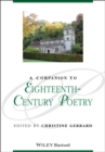 Image for A Companion to Eighteenth-Century Poetry