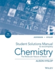 Image for Chemistry : The Molecular Nature of Matter, Student Solutions Manual
