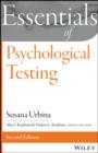 Image for Essentials of psychological testing