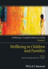 Image for Wellbeing: a complete reference guide. (Wellbeing in children and families) : Volume I,
