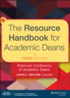 Image for The resource handbook for academic deans