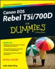 Image for Canon EOS Rebel T5i/700D For Dummies