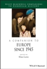 Image for A Companion to Europe Since 1945