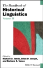Image for The Handbook of Historical Linguistics. Volume 2