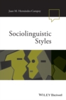 Image for Sociolinguistic styles