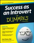 Image for Success as an introvert for dummies