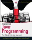 Image for Beginning Java programming: the object oriented approach
