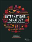 Image for International strategy: context, concepts and implications