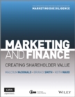 Image for Marketing and finance: creating shareholder value