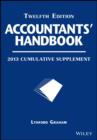 Image for Accountants&#39; handbook, twelfth edition: 2013 supplement