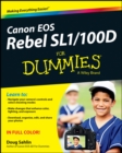 Image for Canon EOS Rebel SL1/100D for dummies