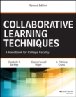 Image for Collaborative learning techniques  : a handbook for college faculty