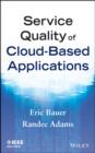 Image for Service Quality of Cloud-Based Applications