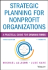 Image for Strategic planning for nonprofit organizations  : a practical guide and workbook