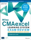 Image for Wiley CMAexcel Learning System exam review and online intensive review 2014 + test bank