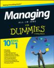 Image for Managing all-in-one for dummies