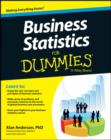 Image for Business statistics for dummies