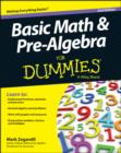 Image for Basic Math &amp; Pre-algebra For Dummies(R)