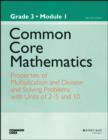 Image for Common Core Mathematics, a Story of Units : Properties of Multiplication and Division and Solving Problems with Units of 2-5 and 10