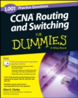 Image for 1,001 CCNA routing and switching practice questions for dummies