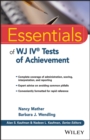 Image for Essentials of WJ IV Tests of Achievement