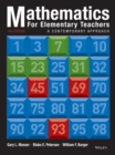 Image for Mathematics for elementary teachers: a contemporary approach.