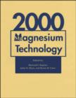 Image for Magnesium technology 2000