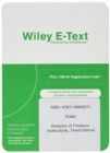 Image for Analysis of Financial Statements, Third Edition Wiley E-Text Card