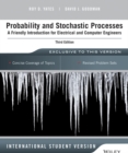 Image for Probability and Stochastic Processes : A Friendly Introduction for Electrical and Computer Engineers, International Student Version