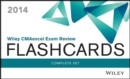 Image for Wiley CMAexcel Exam Review 2014 Flashcards : CMA Exam Review Complete Set