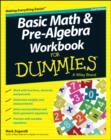 Image for Basic Math &amp; Pre-algebra Workbook For Dummies(R)