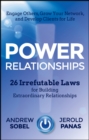 Image for Power relationships: 26 irrefutable laws for building extraordinary relationships