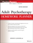 Image for Adult psychotherapy homework planner