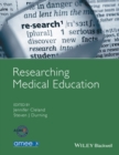 Image for Researching medical education