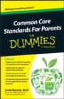 Image for Common core standards for parents: for dummies