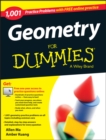 Image for 1,001 geometry practice problems for dummies.