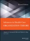 Image for Advances in health care organization theory
