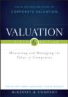 Image for Valuation: measuring and managing the value of companies.