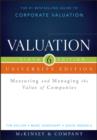 Image for Valuation: Measuring and Managing the Value of Companies