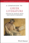 Image for A companion to Greek literature