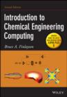 Image for Introduction to chemical engineering computing