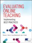 Image for Evaluating online teaching: implementing best practices
