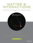 Image for Matter and Interactions, Volume 2 : Electric and Magnetic Interactions