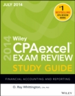 Image for Wiley CPAexcel exam review 2014 study guide: Financial accounting and reporting